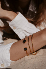 Load image into Gallery viewer, Gold Plated Labradorite Bangle
