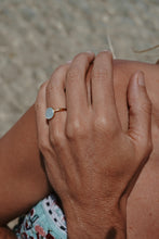 Load image into Gallery viewer, Gold Plated Chalcedony Ring
