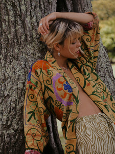 Suzani Jacket: Golden Hour