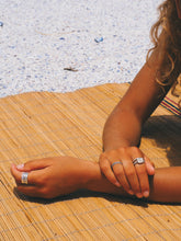 Load image into Gallery viewer, Sterling Silver Moonstone Ring
