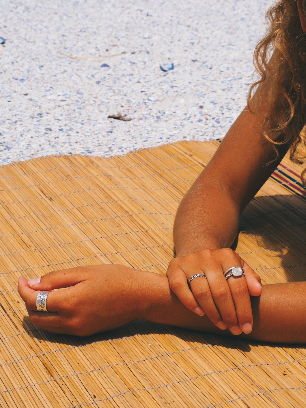 Sterling Silver Moonstone Ring