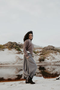 Groovy Girl: Linen Blend Pants