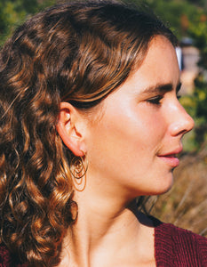 Brass Earring