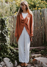 Load image into Gallery viewer, Cross Knit: Burnt Orange
