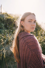 Load image into Gallery viewer, Gold Plated Earring: Rose Quartz
