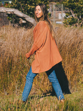 Load image into Gallery viewer, Cross Knit: Burnt Orange
