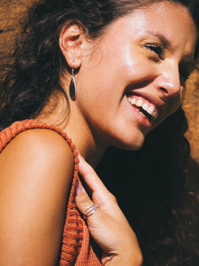 Sterling Silver Labradorite Earring