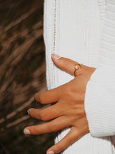 Load image into Gallery viewer, Gold Plated Moonstone Ring
