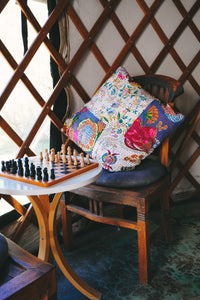 Patchwork Square Cushion