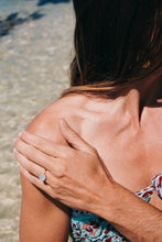 Load image into Gallery viewer, Gold Plated Chalcedony Ring
