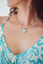 Load image into Gallery viewer, Sterling Silver Larimar Pendant
