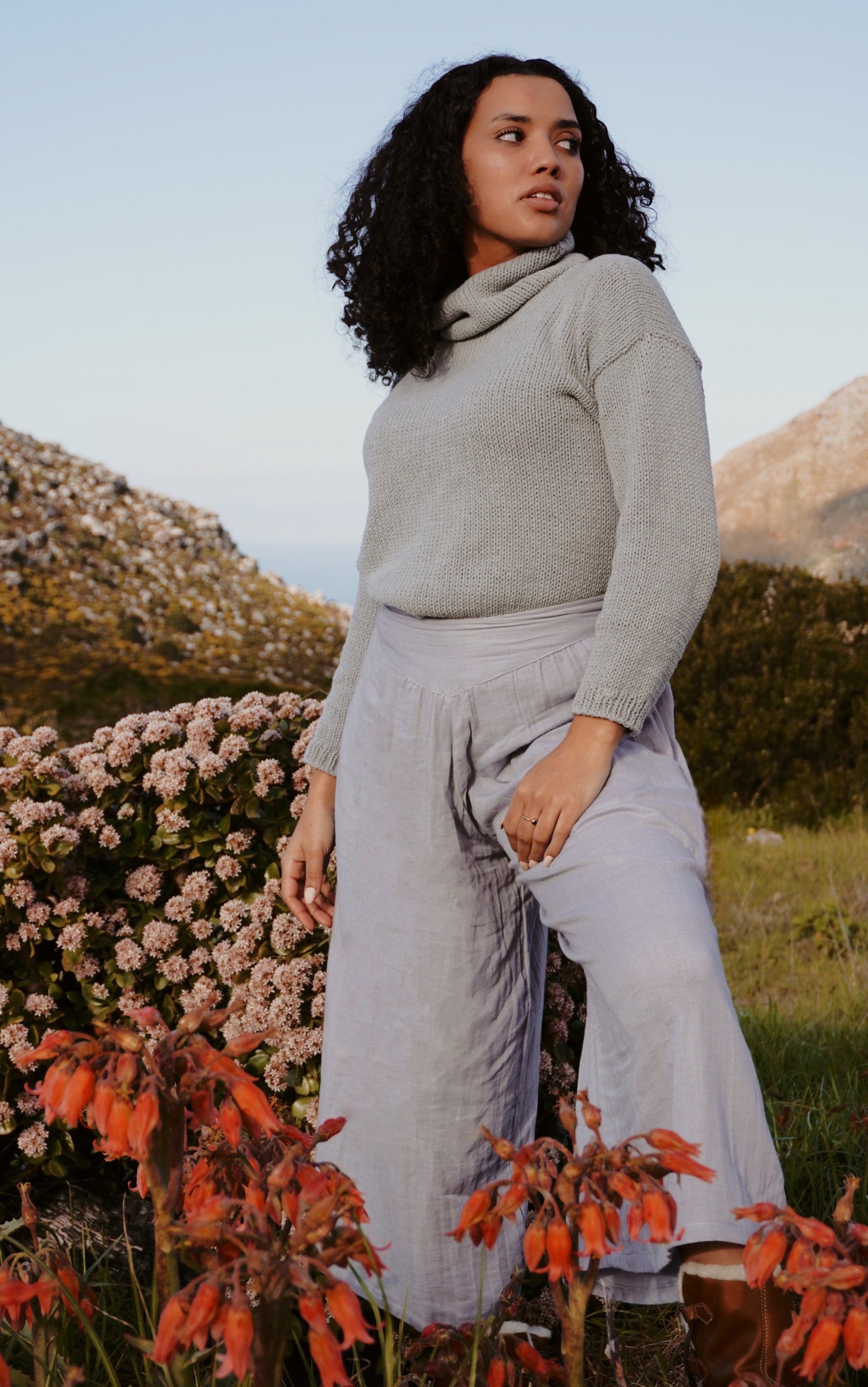 Block Print Cotton & Linen Pants South Africa | Unique Skirts