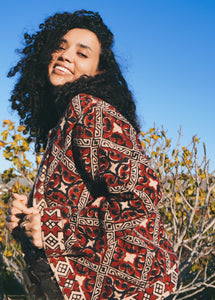 Khadi Block Print Jacket