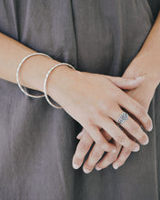 Load image into Gallery viewer, Handmade Sterling Silver Bangle
