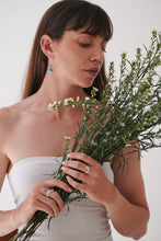 Load image into Gallery viewer, Sterling Silver Turquoise Earring
