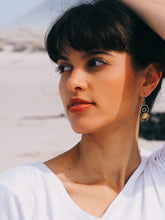 Load image into Gallery viewer, Sterling Silver Lemon Topaz Earring
