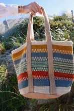 Load image into Gallery viewer, Jute Bag: Earth Tones
