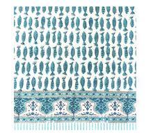 Load image into Gallery viewer, Block Print Table Cloth
