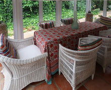 Load image into Gallery viewer, Block Print Bed Cover
