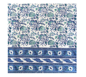 Block Print Bed Cover