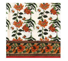 Load image into Gallery viewer, Block Print Bed Cover

