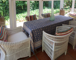 Block Print Bed Cover