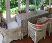 Load image into Gallery viewer, Block Print Bed Cover
