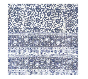 Block Print Bed Cover