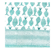 Load image into Gallery viewer, Block Print Bed Cover

