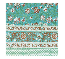 Load image into Gallery viewer, Block Print Table Cloth /  Bed Cover
