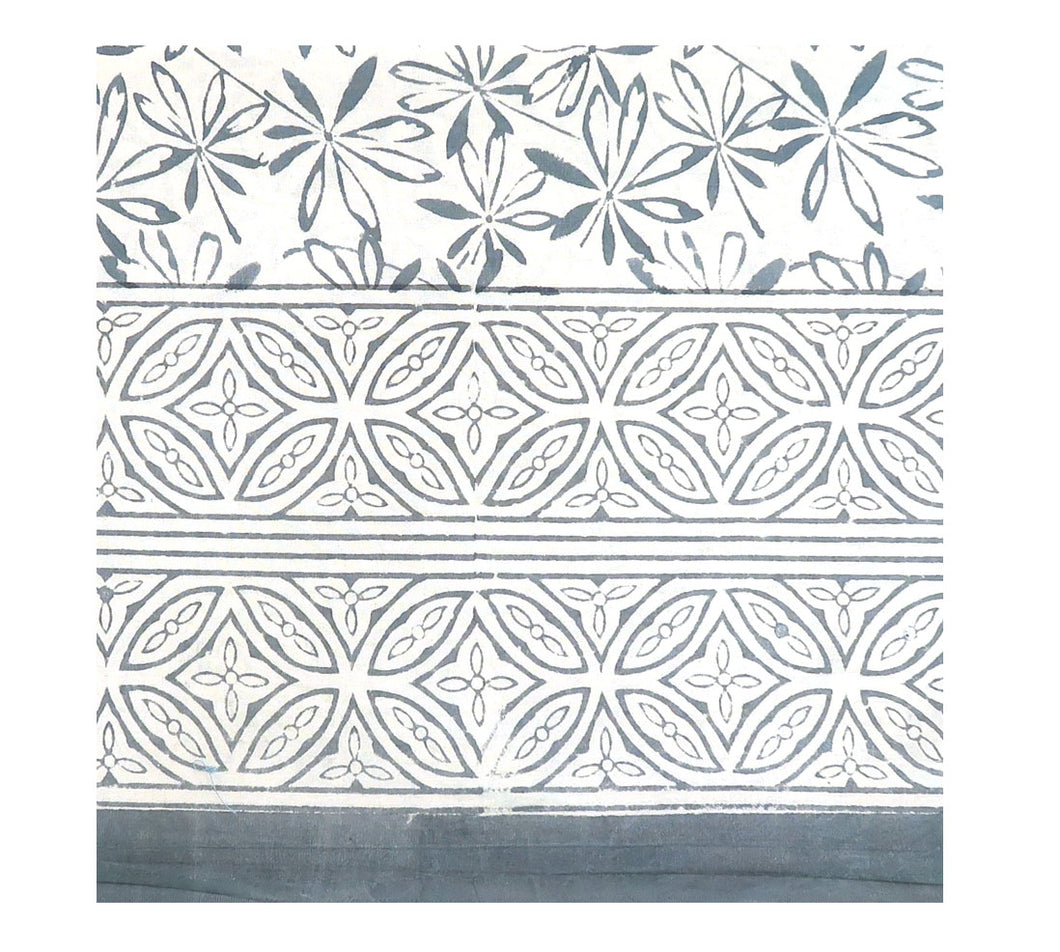 Block Print Table Cloth /  Bed Cover