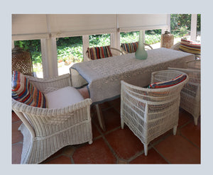 Block Print Table Cloth /  Bed Cover