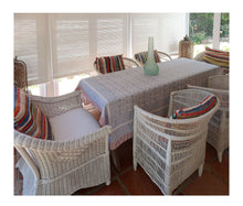 Load image into Gallery viewer, Block Print Table Cloth /  Bed Cover

