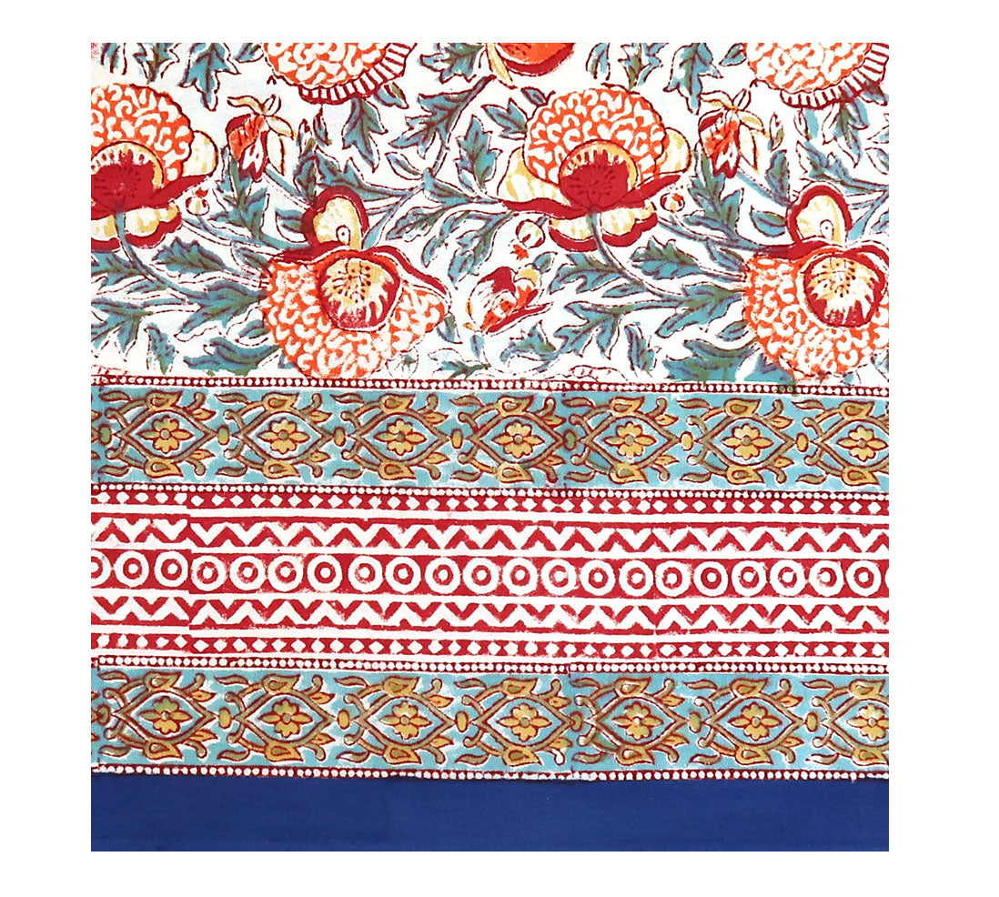 Block Print Table Cloth / Bed Cover Oh So Boho Cape Town