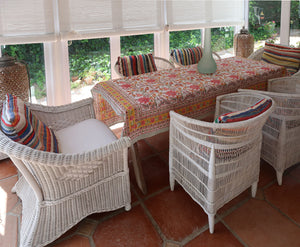 Block Print Table Cloth /  Bed Cover