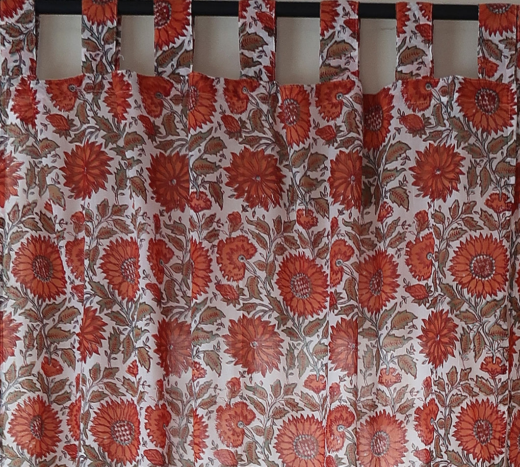 Block Print Curtain