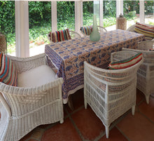 Load image into Gallery viewer, Block Print Table Cloth
