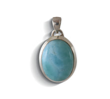 Load image into Gallery viewer, Sterling Silver Larimar Pendant
