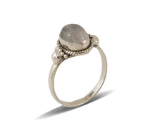 Load image into Gallery viewer, Moonstone Sterling Silver Ring
