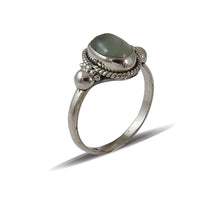 Load image into Gallery viewer, Prehnite Sterling Silver  Ring
