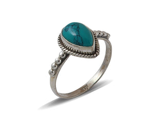 Sterling Silver Turquoise Ring
