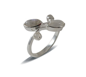 Sterling Silver Moonstone Ring