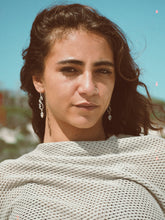 Load image into Gallery viewer, Sterling Silver Crystal Earring
