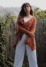 Load image into Gallery viewer, Cross Knit: Burnt Orange
