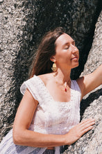 Load image into Gallery viewer, Gold Plated Ruby Necklace
