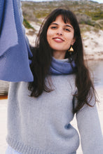 Load image into Gallery viewer, The Coziest Poloneck: Cloudy Blue
