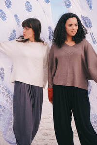 Sweet Simplicity Knit: Cream