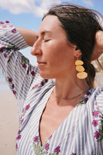 Load image into Gallery viewer, Gold Plated Multi Stone Necklace
