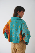 Load image into Gallery viewer, Cropped Gudri Jacket: Azure

