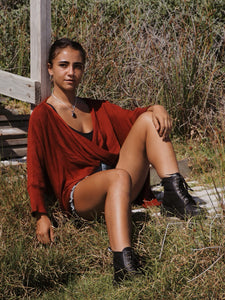 Cross Knit: Merlot